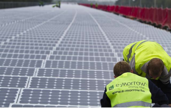 Rychlost, s jakou se Belgičané pustili do solárních instalací, je skutečně zarážející. Zdroj: efinity.be