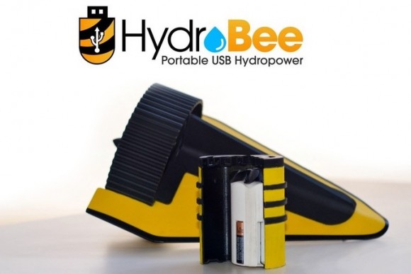 HydroBee představuje skutečně univerzální způsob nabíjení přenosné elektroniky. foto: HydroBee