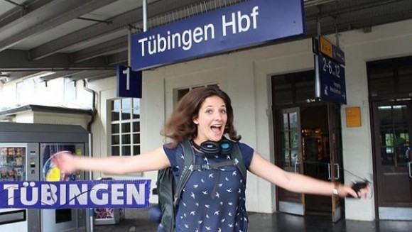 „A doporučení pro všechny, kteří by se chtěli do podobného dobrodružství na kolejích pustit? "Sežeňte si dobrá sluchátka, protože jen díky nim dokážete odstínit všechny ruchy z okolí." Zdroj: Leonie Müller