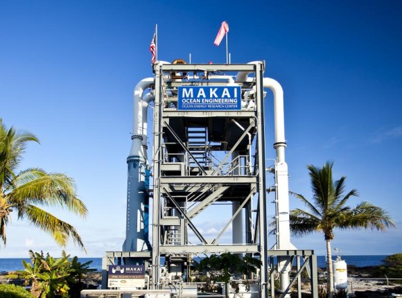 Testovací elektrárna OTEC na Havaji v oblasti Kona. foto: Makai Ocean Technologies