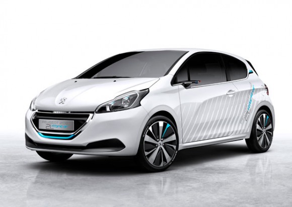 Koncept Peugeot Hybrid Air: auto poháněné vzduchem. foto: Peugeot