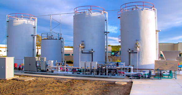 Bioplynová stanice americké společnost Clean World Partners, foto: CWP