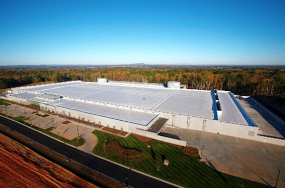 Datové centrum Apple ve městě Maiden v Severní Karolíně, foto: Apple