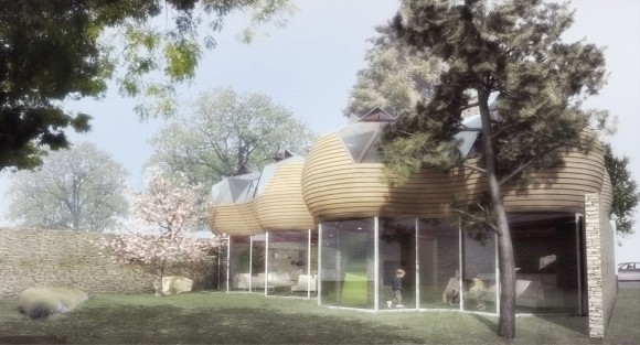 EC*-Cocoon - nové nízkoenergetické bydlení budoucnosti architekta jménem Cyril-Emmanuel Issanchou,foto: Cyril-Emmanuel Issanchou