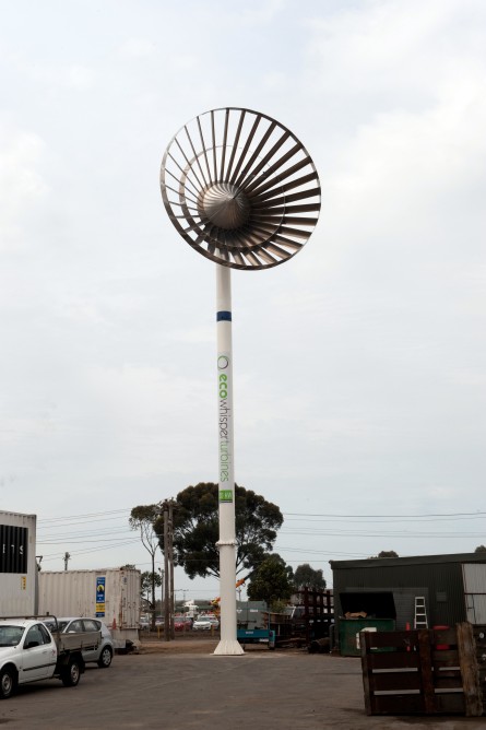 Eco Whisper Turbine, tichá větrná turbína z Austrálie