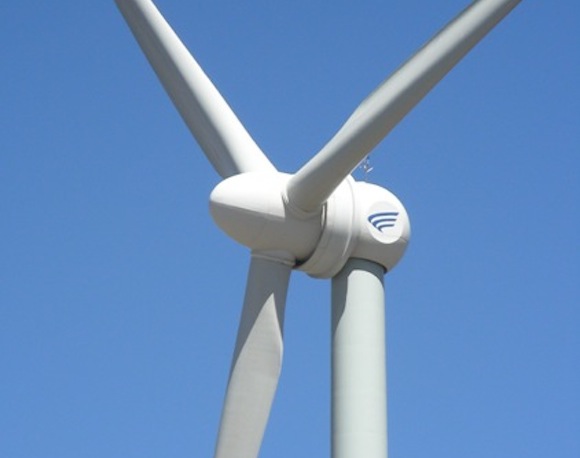 Větrná turbína čínské společnosti Goldwind, foto: Goldwind