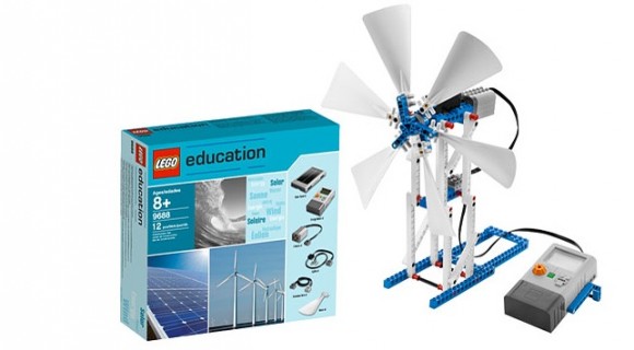 LEGO už nabízí větrné turbíny také jako své stavebnice, foto: LEGO