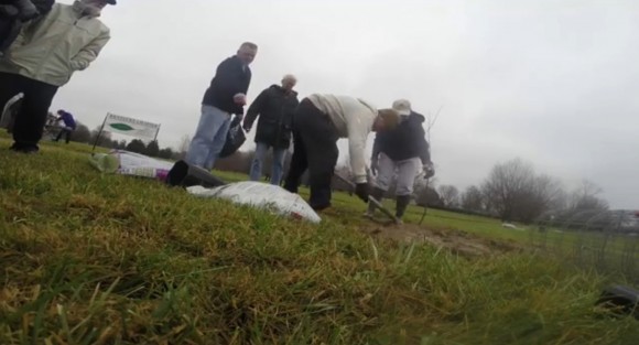 Sázení stromů v americkém městě Louisville. foto: Politico