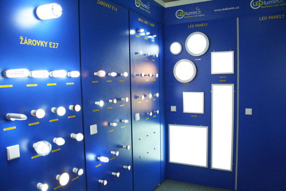 osvětlení LED žárovky prodejna LED Lumin