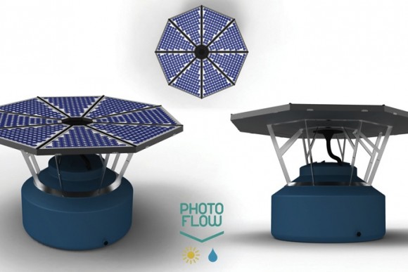 Zařízení Photoflow slouží jako solární ohřívač vody