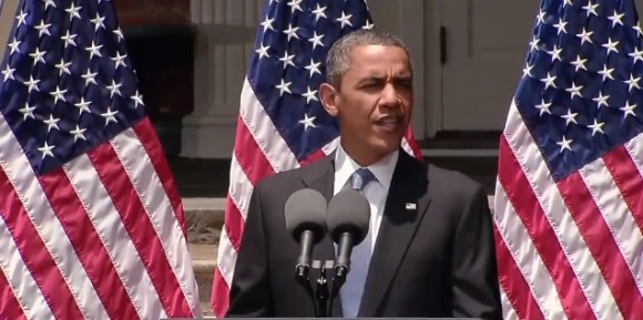 Prezident Spojených států amerických Barack Obama představil plán na podporu rozvoje šetrné energetiky a šetření energiemi, foto: White House/YouTube