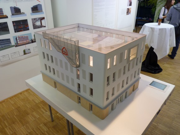 Model první pasivní administrativní budovy v ČR od architekta Radima Václavíka, foto: Ekobydlení.eu