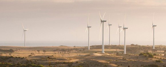 Větrné elektrárny australské energetické skupiny Senvion. foto: Senvion