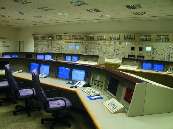 Řídící centrum jaderné elektrárny Temelín společnosti ČEZ, foto: ČEZ