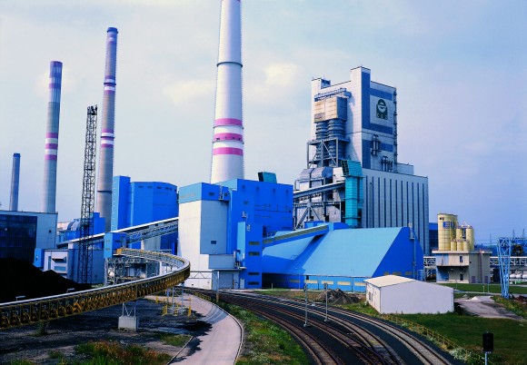 Uhelná elektrárna v Mělníce, foto: ČEZ