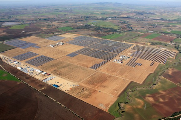 Solární termální (koncentrační) elektrárny Valle 1 a 2 poblíž Cádizu, foto: © Torresol Energy
