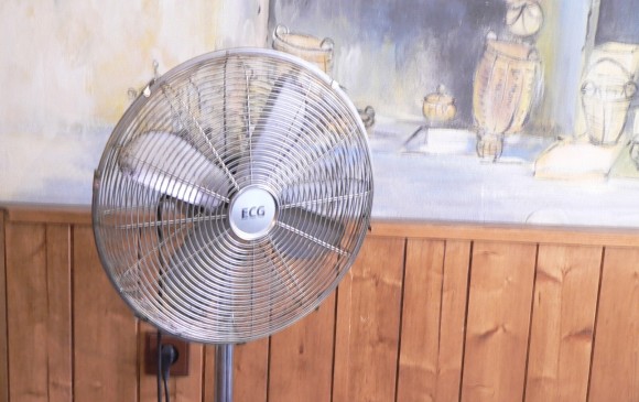Stojanový ventilátor. foto: archiv autora