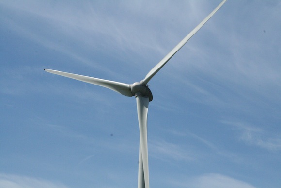 Větrná turbína větrné elektrárny - budoucnost energetiky?, foto: Monika Kolářová