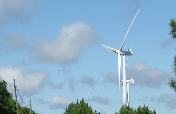 Větrné turbíny v Portugalsku, foto: Ekobydení.eu