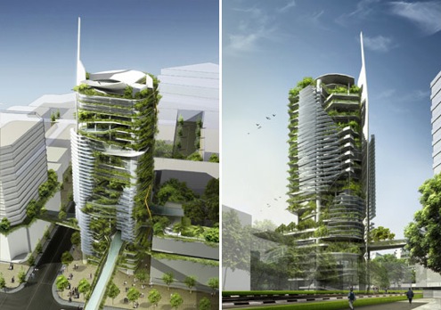 Architektura ve světě: Singapur - EDITT Tower