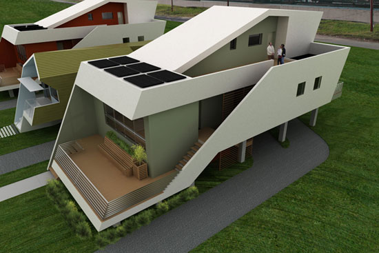 Graft Architects - ekologické domy 21. století