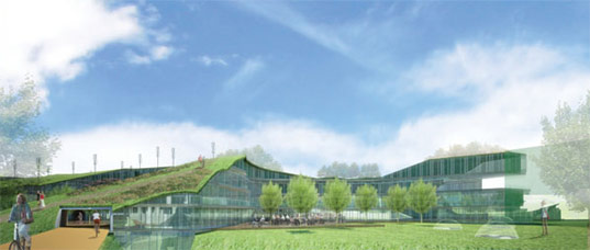 ekologické kancelářské budovy - Green Office 2015 od nizozemského architektonického studia RAU