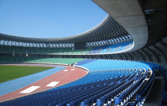 solární stadion - Taiwan