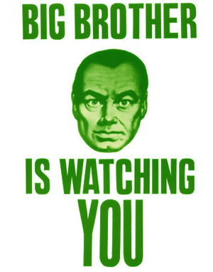 Big GREEN Brother is Watching You - Velký zelený bratr tě sleduje!