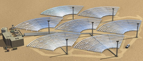 eSolar - termální solární elektrárna