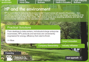 HP a životní prostředí