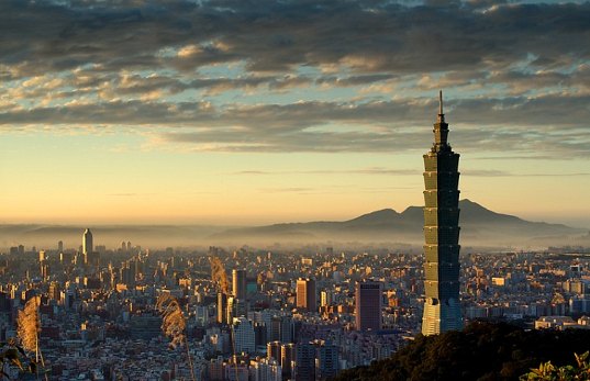 šetrné budovy - mrakodrap Taipei 101