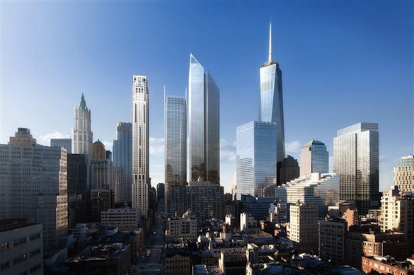 mrakodrapy New York Bank of America Tower