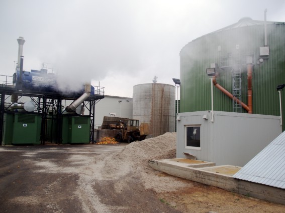 obnovitelné zdroje energie - bioplynová stanice Zevo