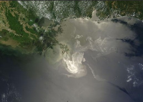 Ropa - Ropná skvrna v Mexickém zálivu