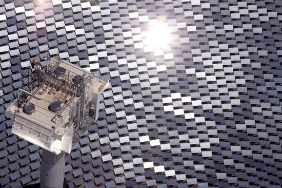 solární elektrárny - eSolar Sierra SolarTower