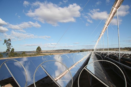 Koncentrační solární elektrárny Ausra