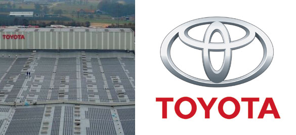 solární elektrárny - Toyoty TPCE