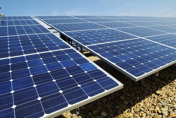 solární energie - fotovoltaické solární panely