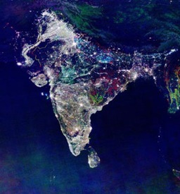 Indie - využití solární energie - např. osvětlení
