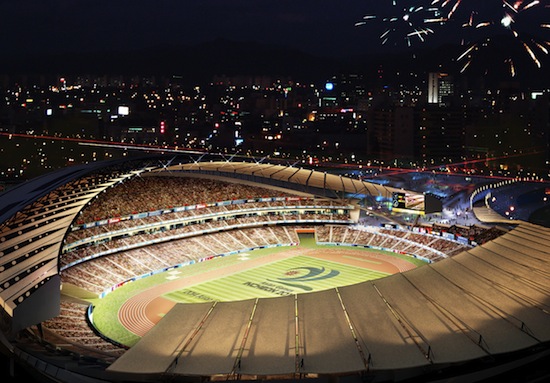 sportovní stadiony - Incheon - Asijské hry 2014