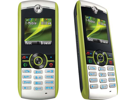 recyklovatelný mobilní telefon Motorola Renew W233