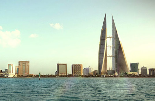 Bahrain World Trade Center - větrné elektrárny