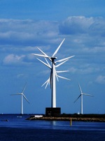 Švédsko - větrné turbíny