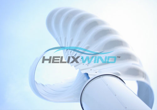 větrné turbíny HelixWind